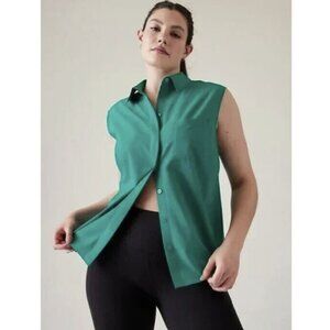 Athleta Everlasting Tank - Emerald Green - Medium